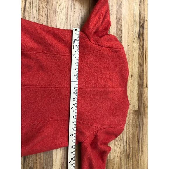 Talbots Women's Orange Boucle Ladies Collarless Wool Blend Jacket Gold Buttons - Picture 8 of 11